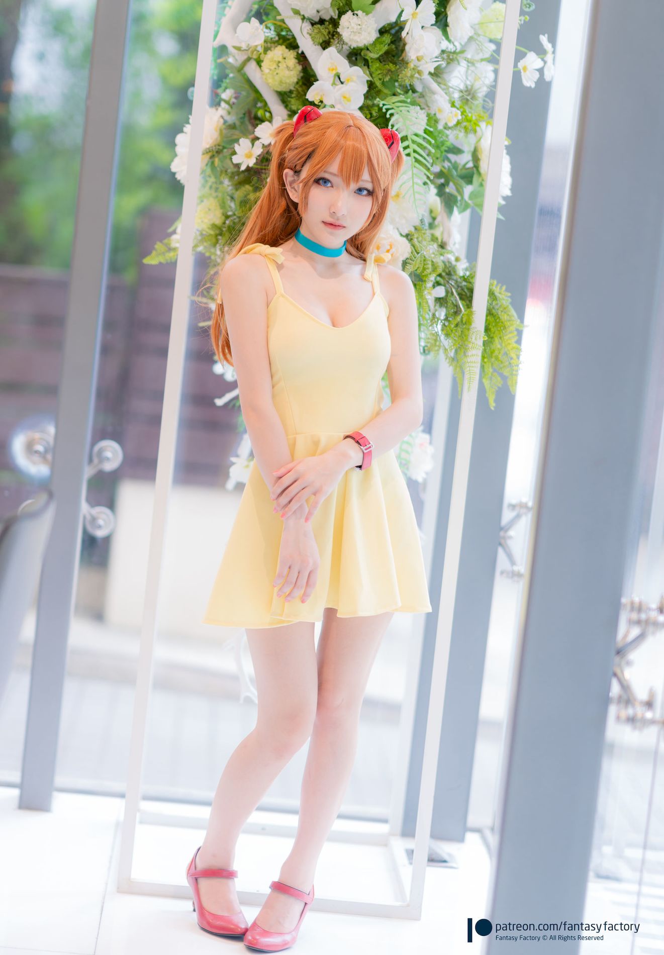 ȹ Yellow FantasyStoryӰ] 2020.08 Dress СDing Asuka P.1 