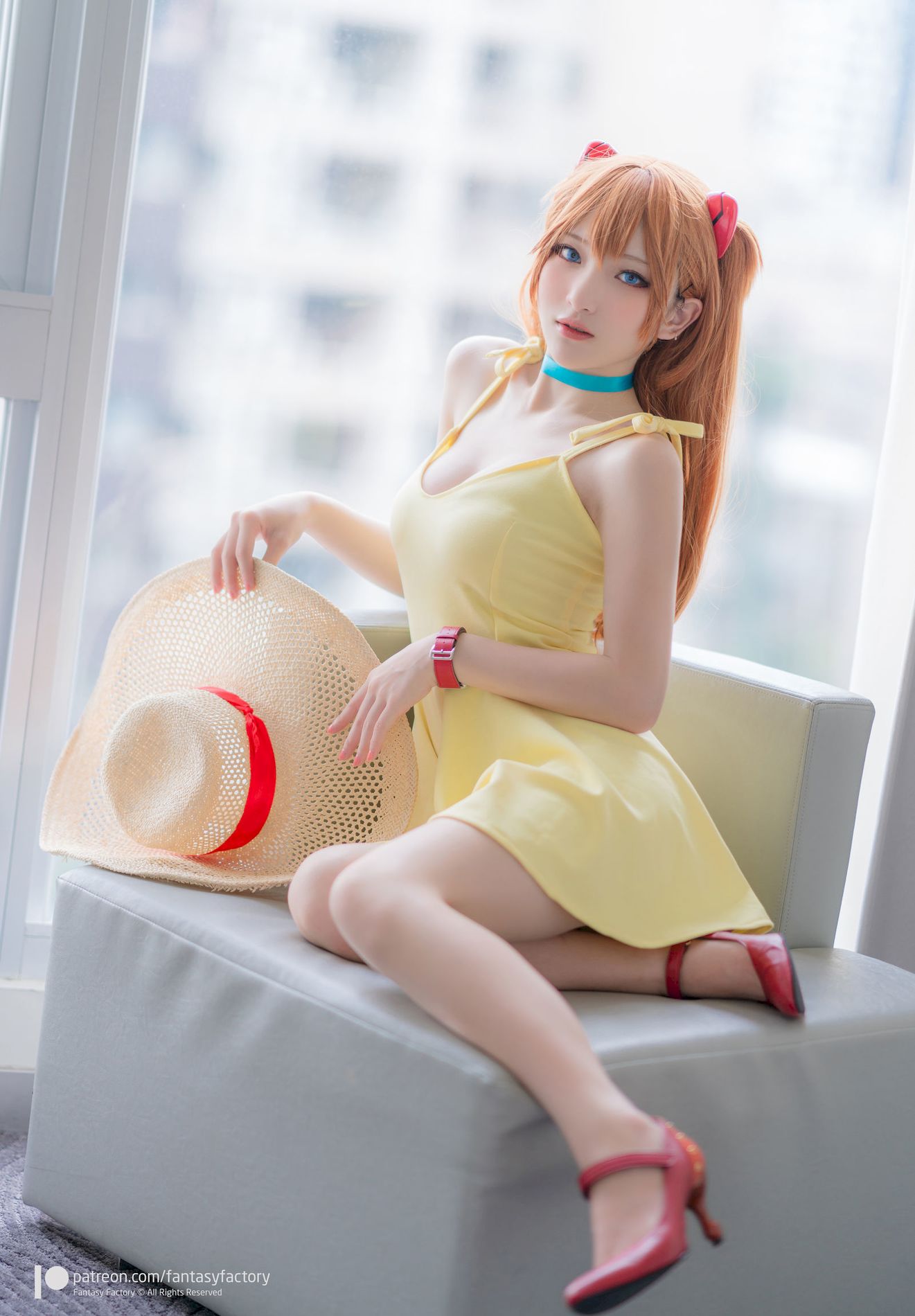 ȹ Yellow FantasyStoryӰ] 2020.08 Dress СDing Asuka P.1 