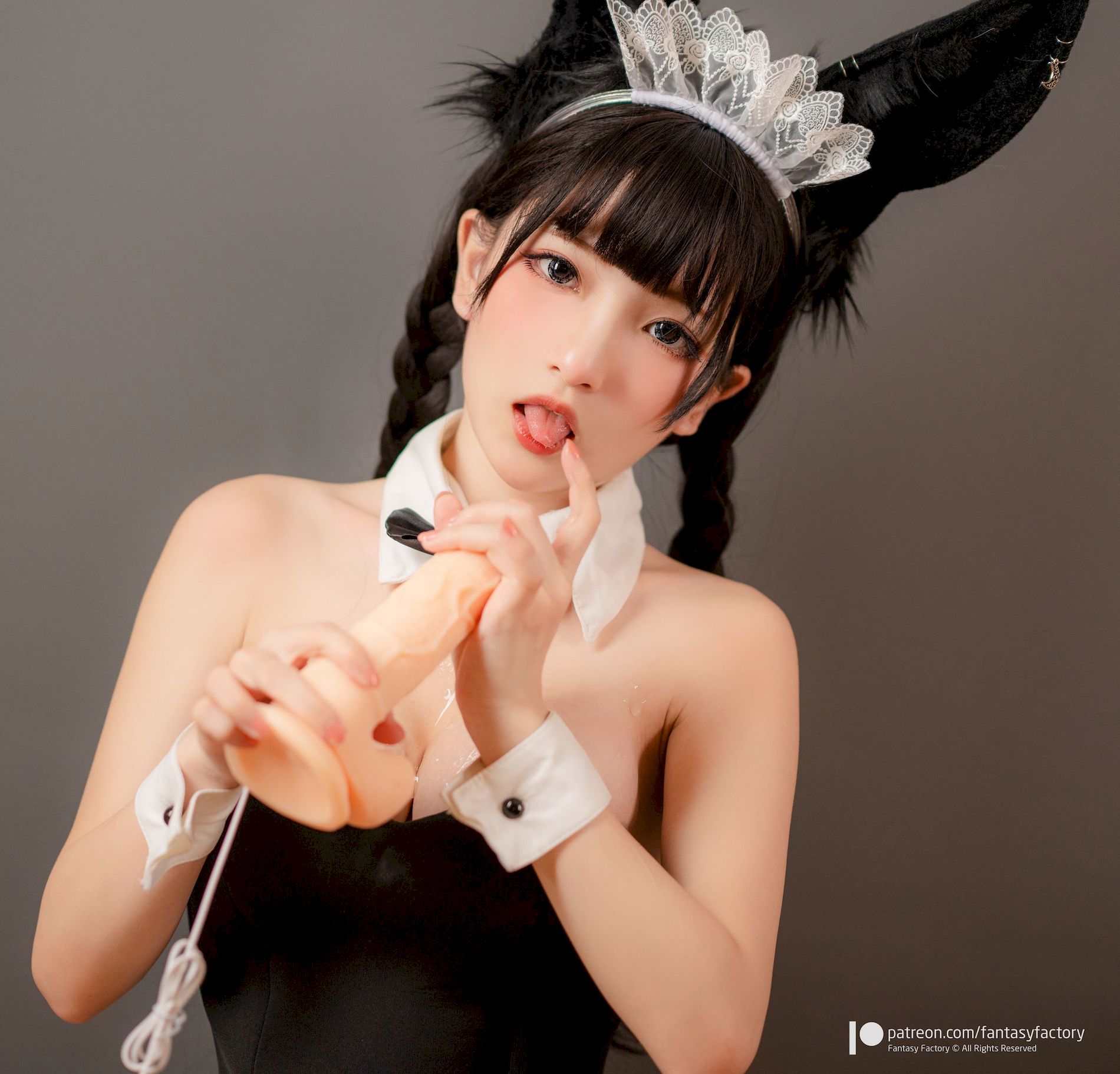 2020.10 СDing FantasyStoryͼ] Maid coserͼ  ģ ߾ϸͼ Bunny girl P.1 